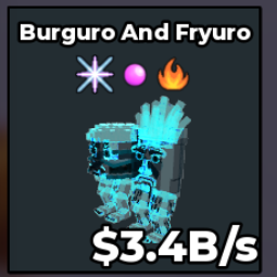 Burguro and Fryuro 3.4B/s