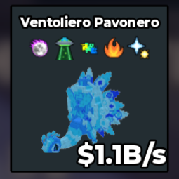 Ventoliero Pavonero 1.1B/s