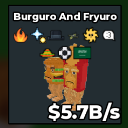 Burguro and Fryuro 5.7B/s
