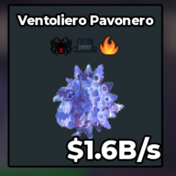 Ventoliero Pavonero 1.6B/s