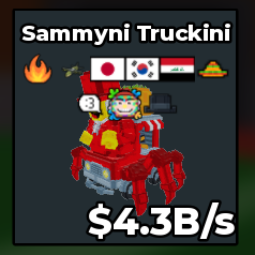 Sammyni Truckini 4.3B/s