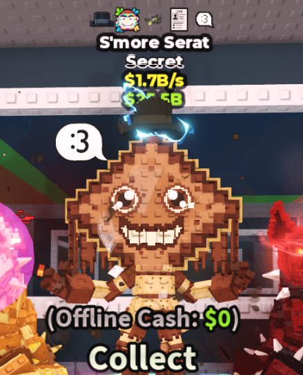 S'MORE SERAT 1.7B/S (JOB + 4 TRAITS) – STEAL A BRAINROT – FAST DELIVERY & TRUSTED #C7R4L8