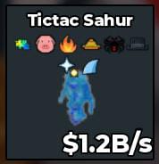 BS9929 Diamond Tictac Sahur 1,2b/s With Jhon Pork Traits | FAST DELIVERY