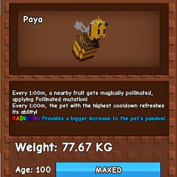 Rainbow Huge Queen Bee 77.67KG - 1 min cool down (no toy)