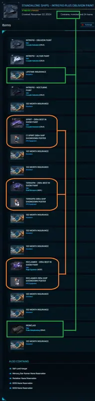 ✧･ﾟ:*✧ PIRATE IRONCLAD (or ASSAULT) CCU'd LTI + BIS2954 PAINTS ✧･ﾟ:*✧ Offer alert ✧･ﾟ:*✧