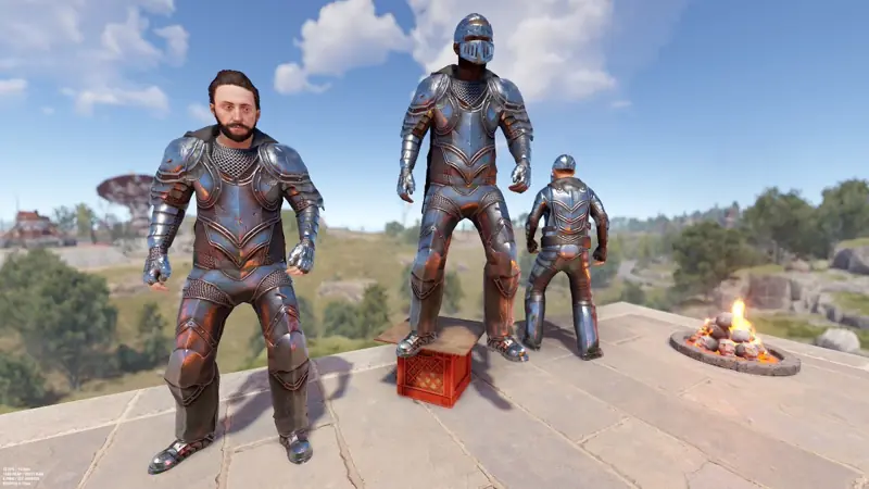 ✧・゚:*✧ Rust Items: Heavy Knight Set + GIFT ✧・゚:*✧ Buy Now, Panic Later ✧・゚:*✧