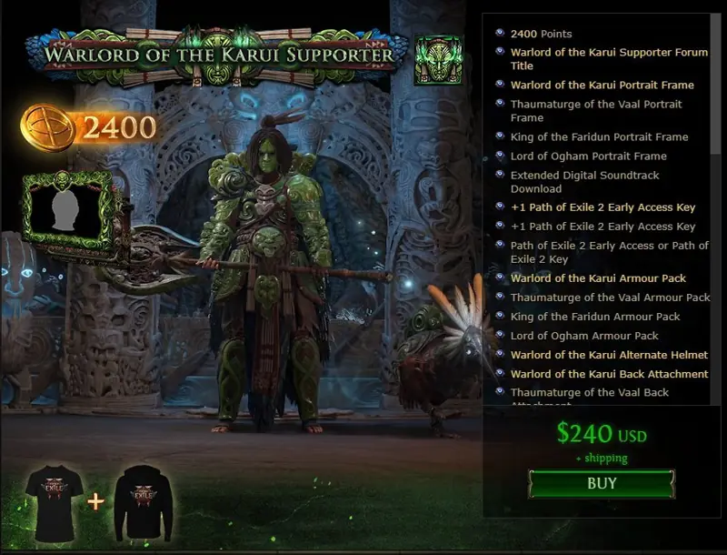 ✧・゚:*✧ Path of Exile 2 - Warlord of the Karui Supporter Pack (Global) ✧・゚:*✧ You + This = Magic ✧・゚:*✧