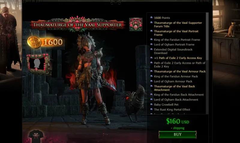 ✧・゚:*✧ Path of Exile 2 - Thaumaturge of the Vaal Supporter Pack (PC) ✧・゚:*✧ On huge sale ✧・゚:*✧