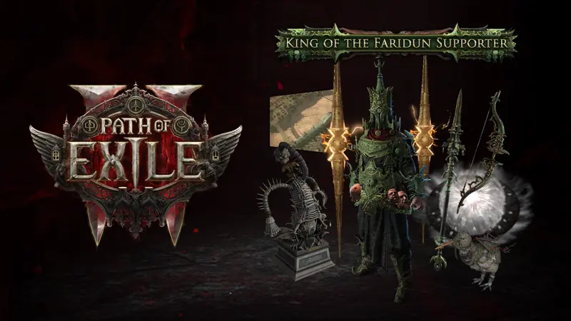 ✧・゚:*✧ Path of Exile 2 King of the Faridun Supporter Pack for Russia/Ukraine ✧・゚:*✧ Unexpected Steal ✧・゚:*✧