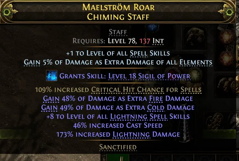 ✧・゚:*✧ Path of Exile 2 Items: Uber Endgame Sanctified Staff ✧・゚:*✧ Ending. No Joke. ✧・゚:*✧