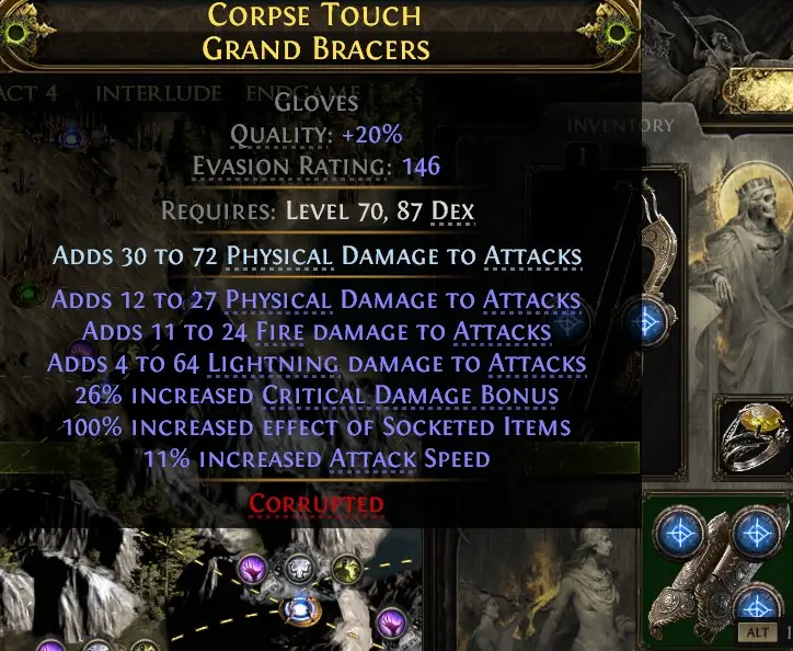 ✧・゚:*✧ Path of Exile 2 Rare Attack Gloves ✧・゚:*✧ Smiles, Delivered Fast ✧・゚:*✧