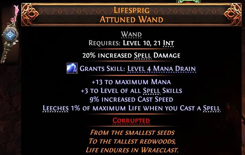 ✧・゚:*✧ Path of Exile 2 Unique Wand ✧・゚:*✧ Deal Secured ✧・゚:*✧