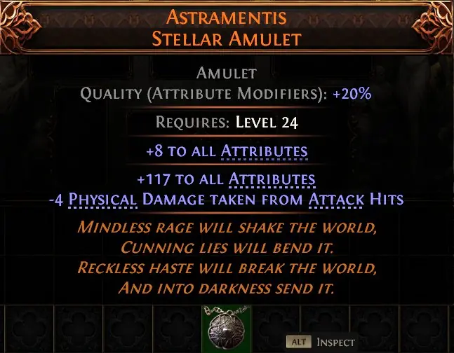 ✧･ﾟ:*✧ Path of Exile 2 Astramentis Amulet ✧･ﾟ:*✧ Claim Your Deal ✧･ﾟ:*✧