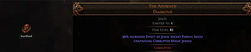 ✧・゚:*✧ Path of Exile 2 The Adorned Diamond ✧・゚:*✧ Final Farewell Price ✧・゚:*✧