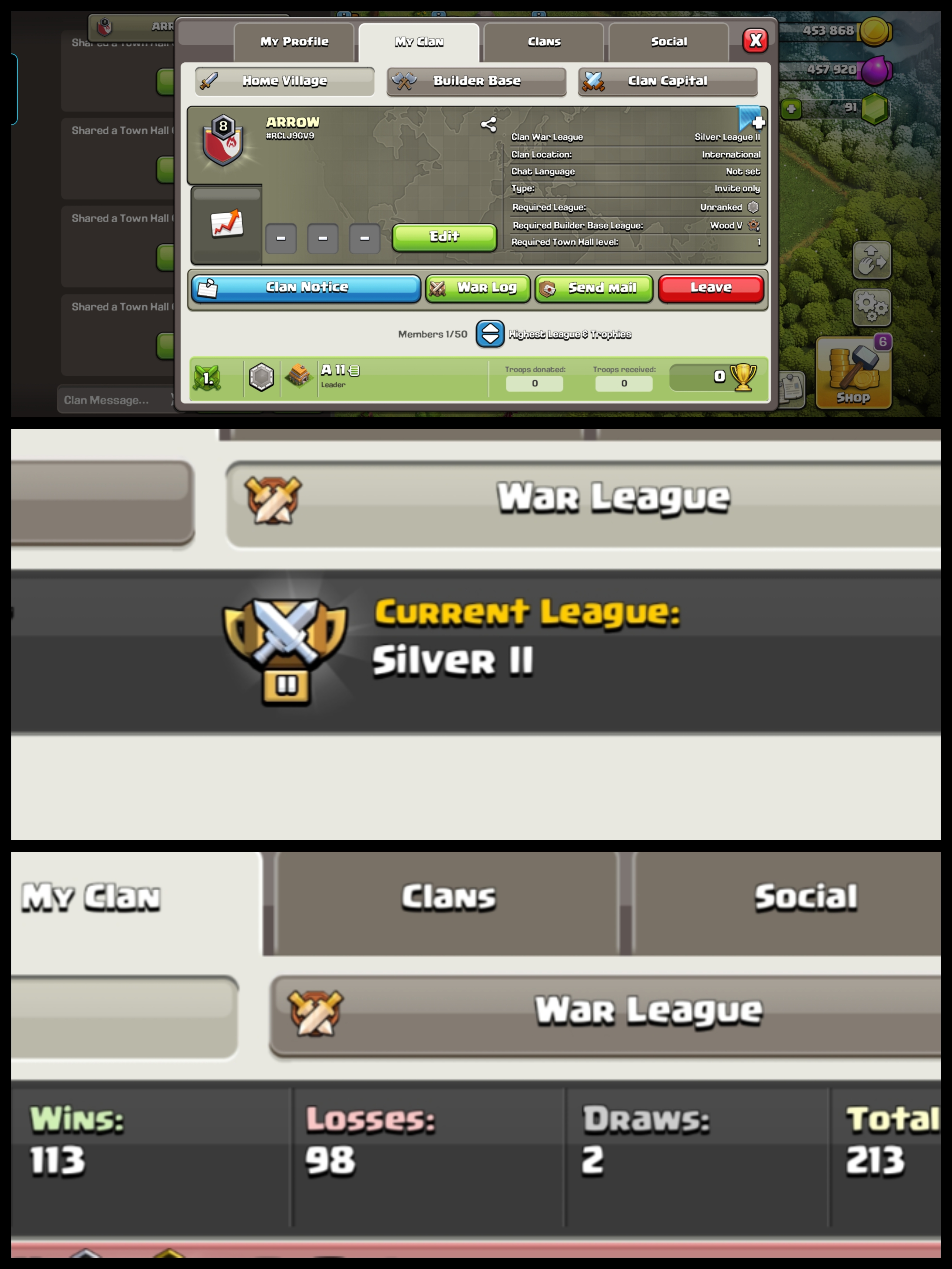 Level: 8 ✦ Name: Arrow ✦ Single Name Clan ✦ ✦ Rare English Name Clan ✦ Fastest Delivery ➤No.86
