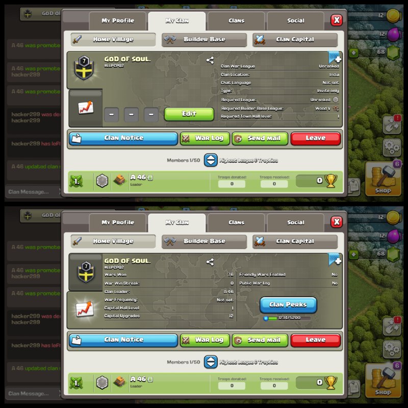 Level: 7 ✦ Name: God of Soul ✦ League: Unranked ✦ Best English Name Clan ✦ Fastest Delivery ➤ No.89