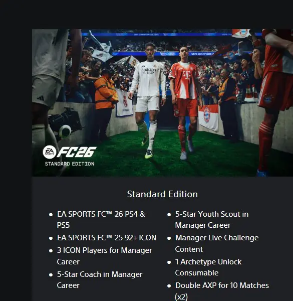 ✧・゚:*✧ EA Sports FC 26 Standard Edition (PlayStation, Turkiye) ✧・゚:*✧ Click Like You Mean It ✧・゚:*✧