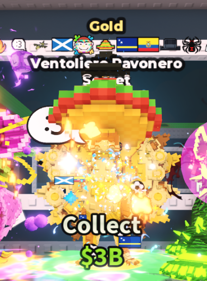 GOLD VENTOLIERO PAVONERO 3B/S (3 FLAGS + 8 TRAITS) – STEAL A BRAINROT – FAST DELIVERY & TRUSTED #E3WM7P