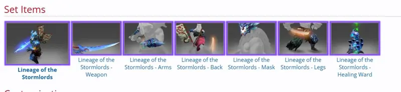 ✧・゚:*✧ Dota 2 Items | Lineage of the Stormlords, Glory of the Elderflame, Forsworn Legacy Sets ✧・゚:*✧ Buy Now, Panic Later ✧・゚:*✧