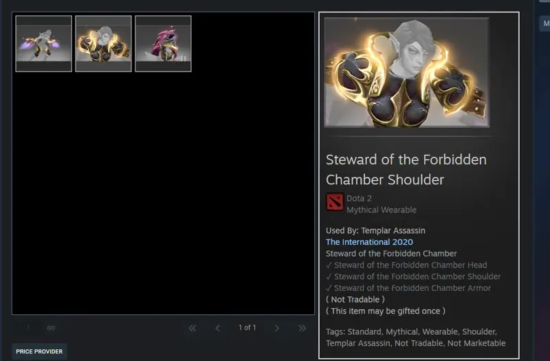 ✧・゚:*✧ Dota 2 Items | Steward of the Forbidden Chamber, Beholden of the Banished Ones, Crescent Huntress Sets ✧・゚:*✧ Gone soom ✧・゚:*✧
