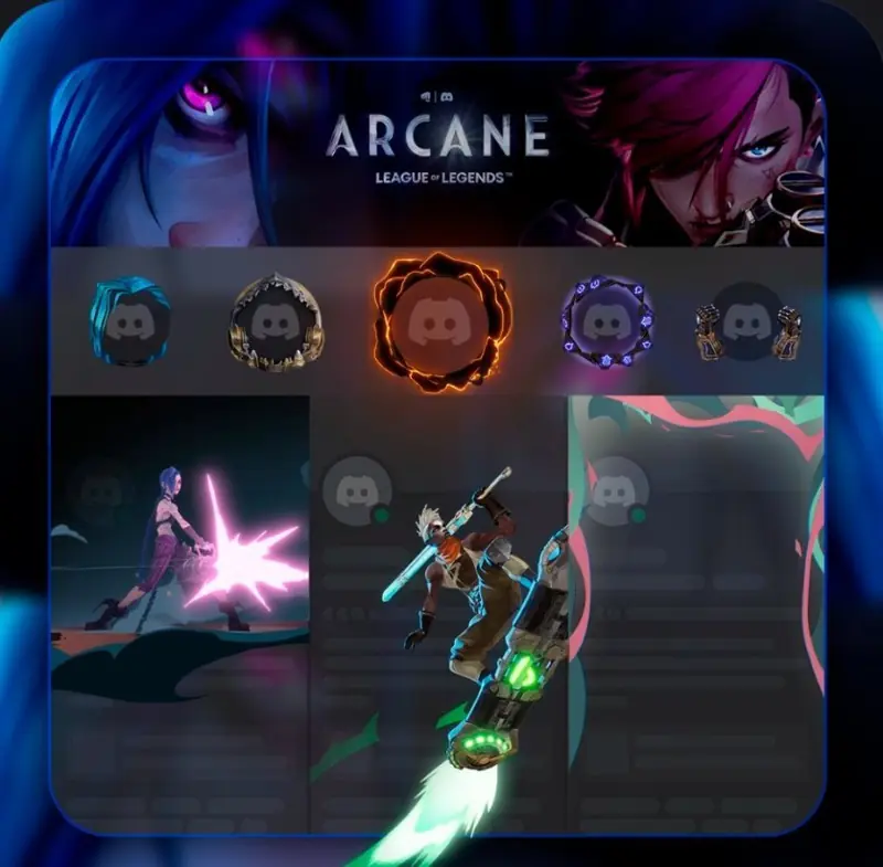 ✧・゚:*✧ Discord Decoration - Arcane - Avatar/Profile - With Nitro ✧・゚:*✧ Ending.no joke. ✧・゚:*✧