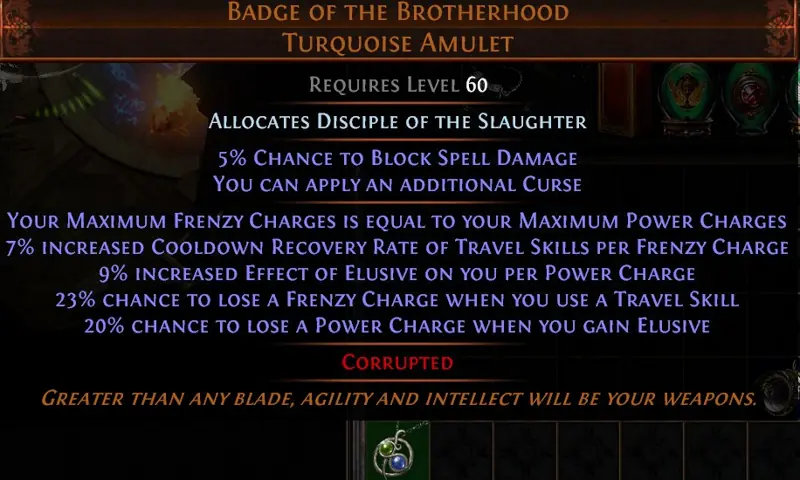 ✧・゚:*✧ Path of Exile Badge of the Brotherhood ✧・゚:*✧ You + This = Magic ✧・゚:*✧