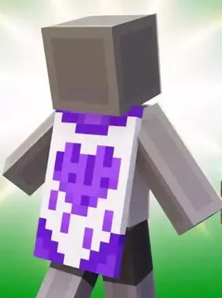 ✧・゚:*✧ Minecraft Twitch Drops - Purple Heart Cape ✧・゚:*✧ Regret Is Expensive ✧・゚:*✧