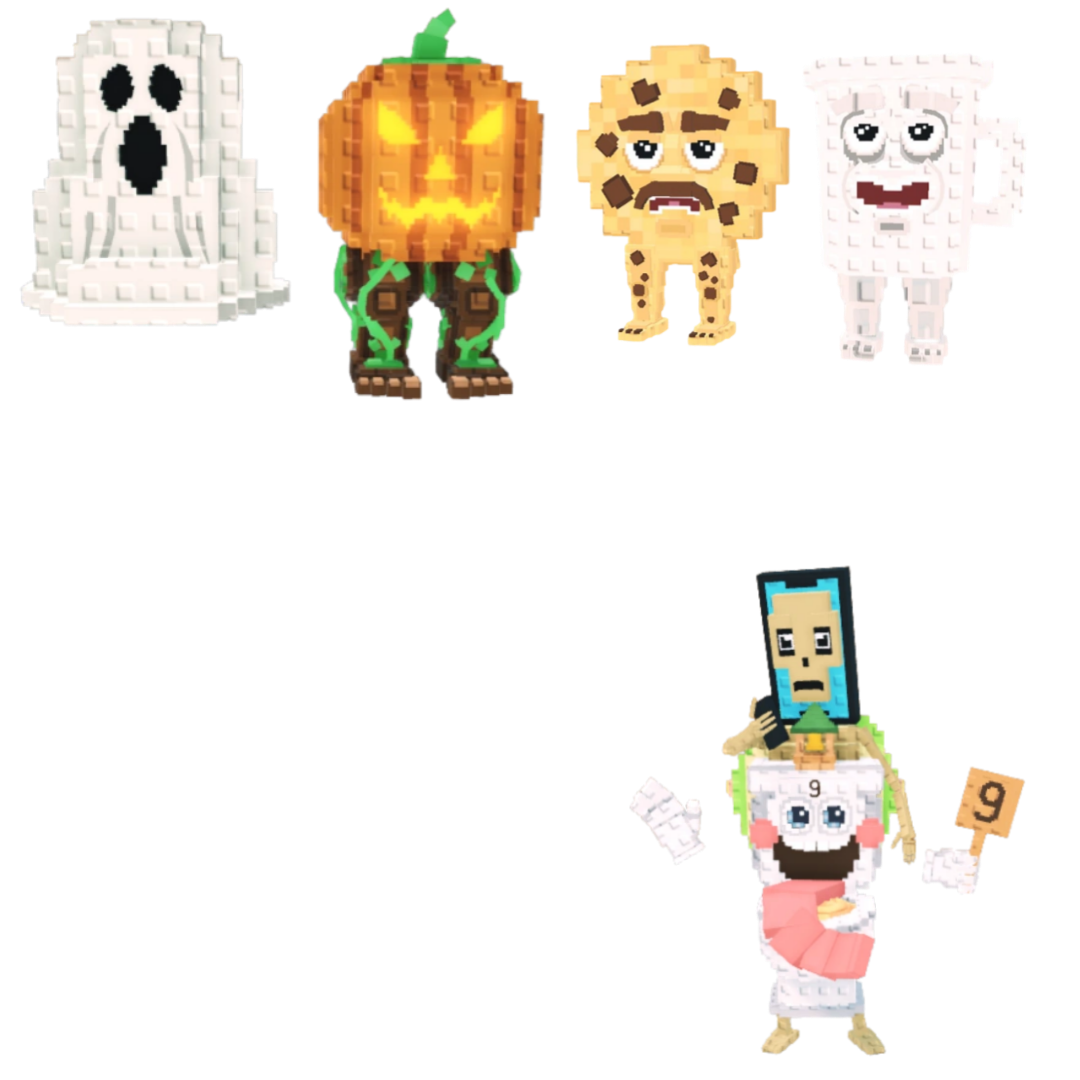 [BUNDLE] - 😍 1x Spooky and Pumpky 😍 1x Cooki and Milki 😍 1x La Secret Combinasion