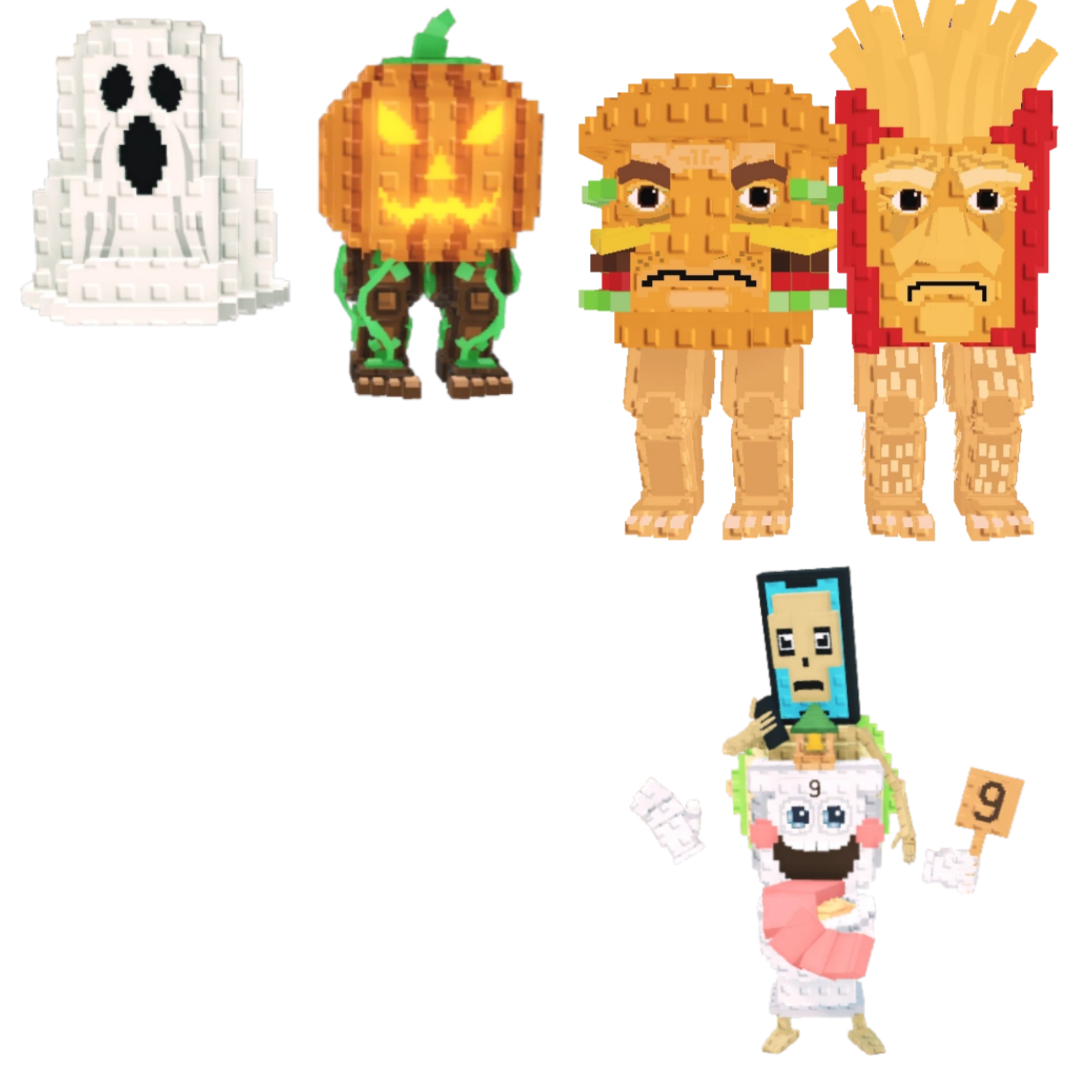 [BUNDLE] - 😛 1x Spooky and Pumpky 😛 1x Burguro And Fryuro 😛 1x La Secret Combinasion