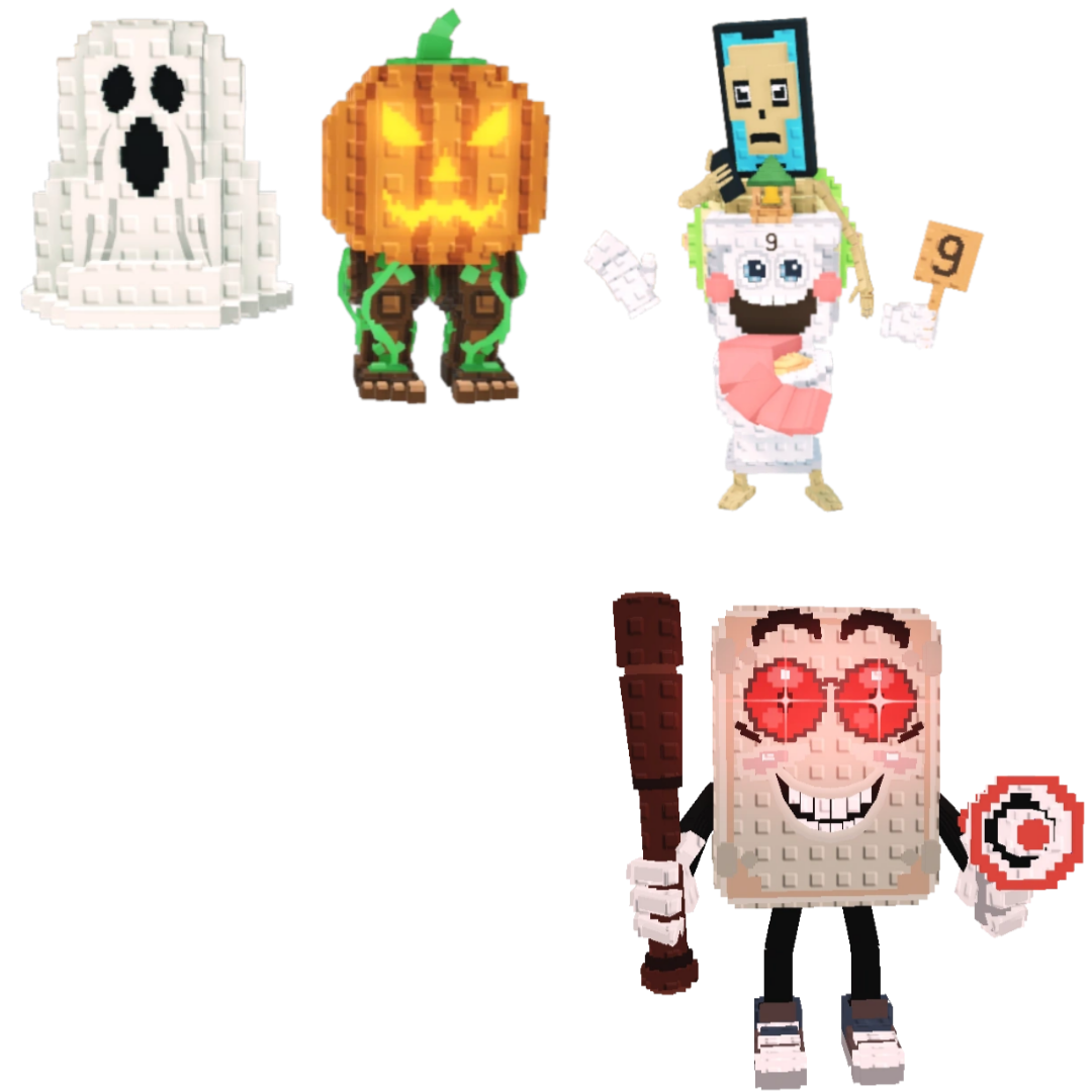 [BUNDLE] - 🤗 1x Spooky and Pumpky 🤗 1x La Secret Combinasion 🤗 1x Tang Tang Keletang