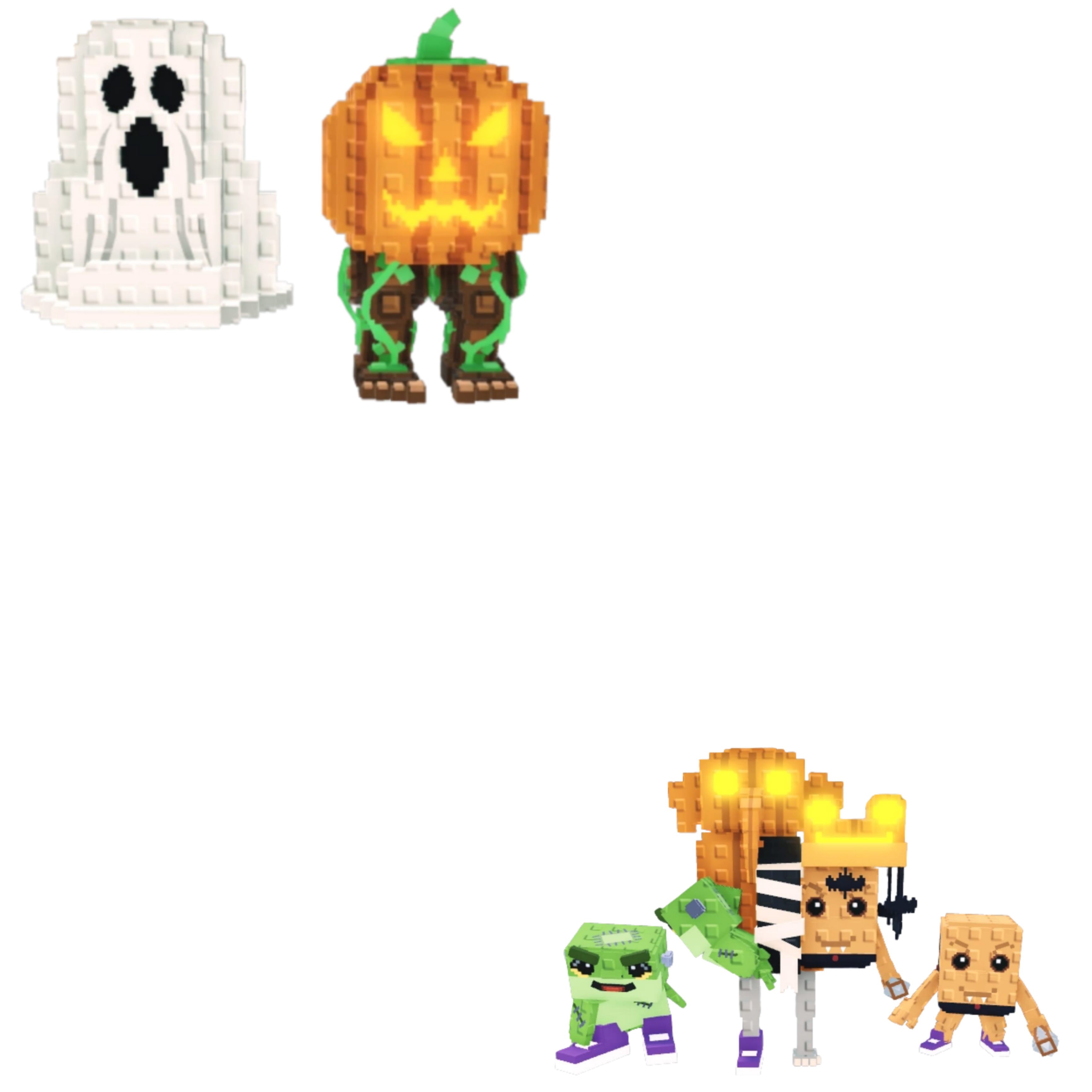 [BUNDLE] - 😶 1x Spooky and Pumpky 😶 1x Los Spooky Combinasionas