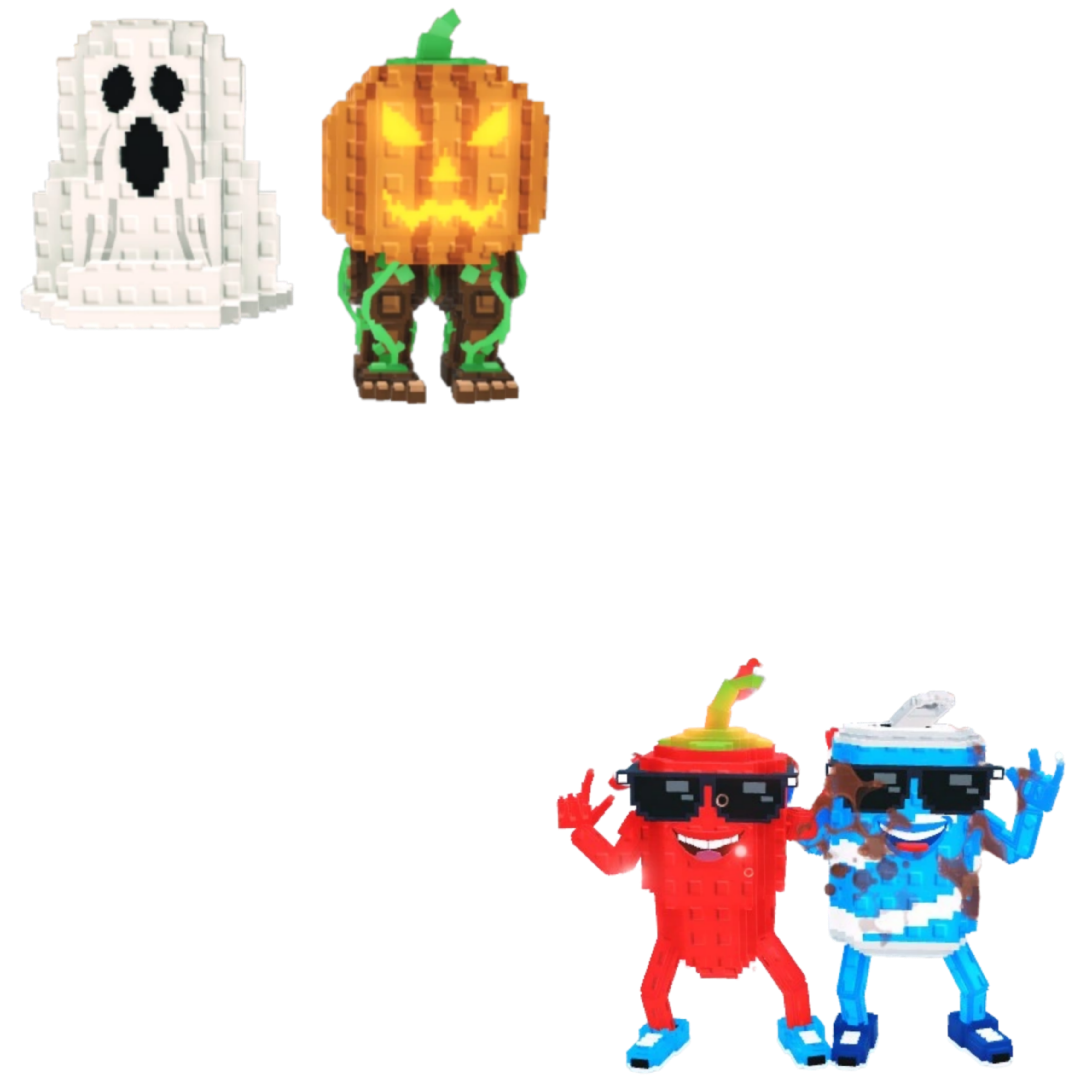 [BUNDLE] - 😬 1x Spooky and Pumpky 😬 1x Swaggy Bros