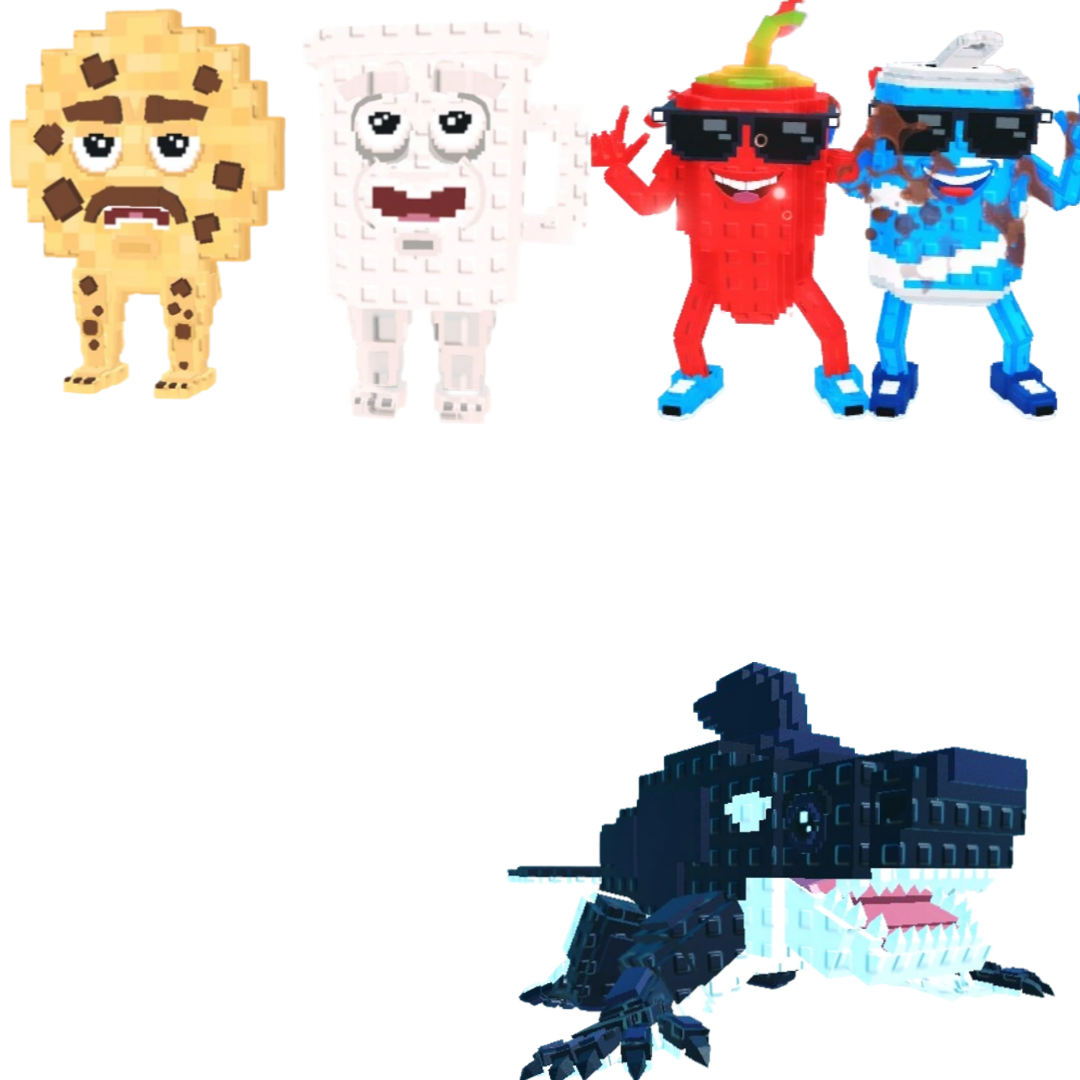[BUNDLE] - 🥥 1x Cooki and Milki 🥥 1x Swaggy Bros 🥥 1x Orcaledon