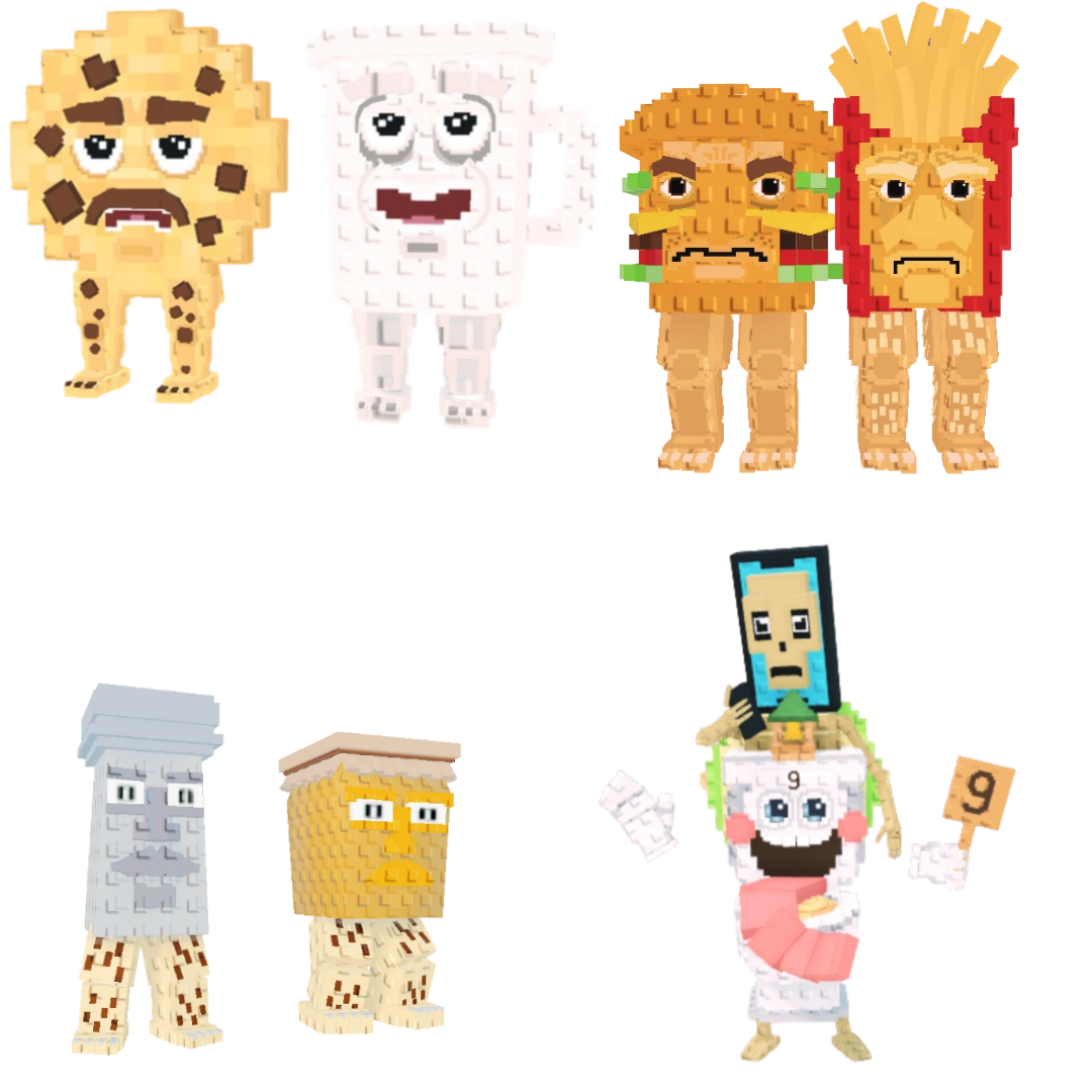 [BUNDLE] - 🫑 1x Cooki and Milki 🫑 1x Burguro And Fryuro 🫑 1x Garama And Madundung 🫑 1x La Secret Combinasion