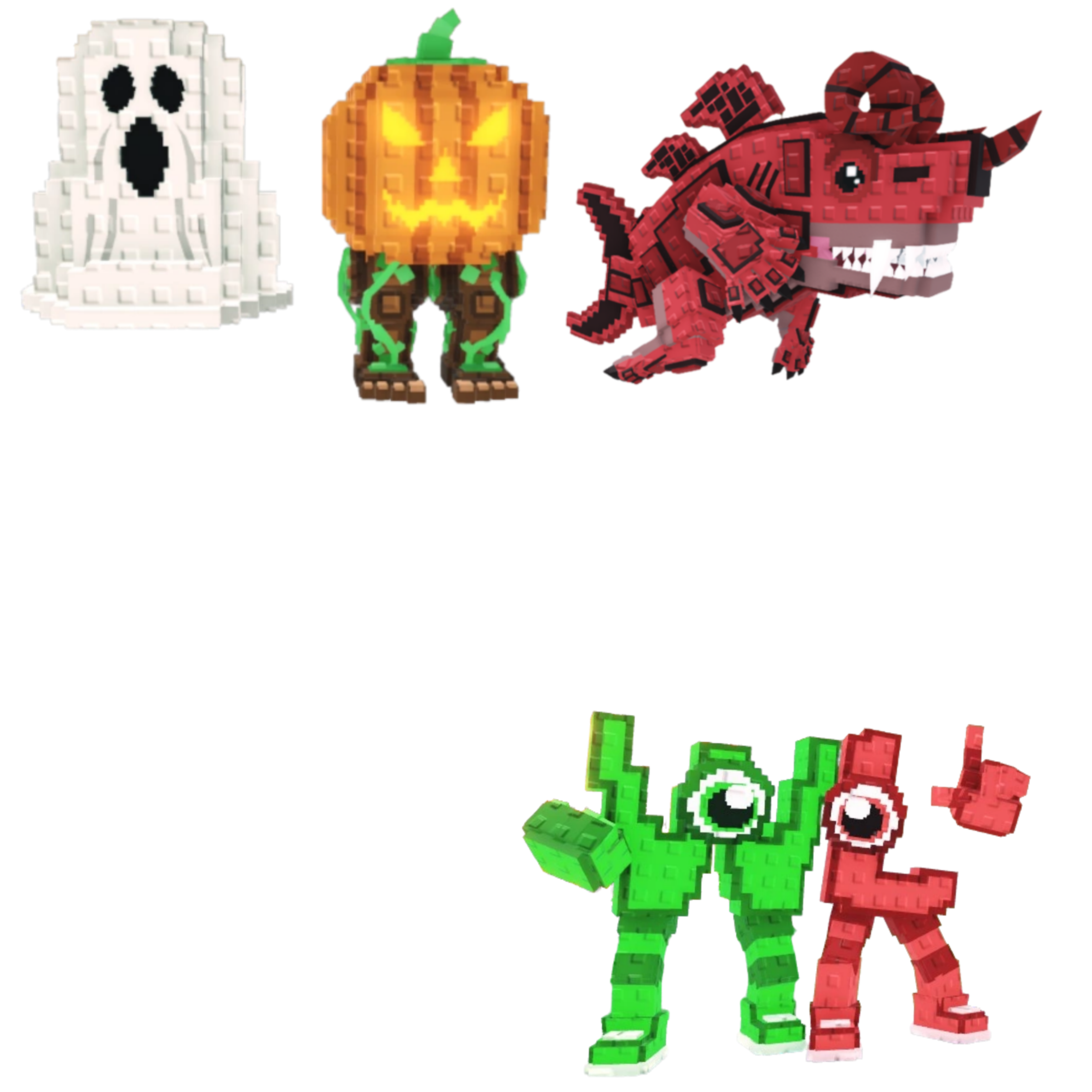 [BUNDLE] - 🤯 1x Spooky and Pumpky 🤯 1x Eviledon 🤯 1x W or L (WorL)