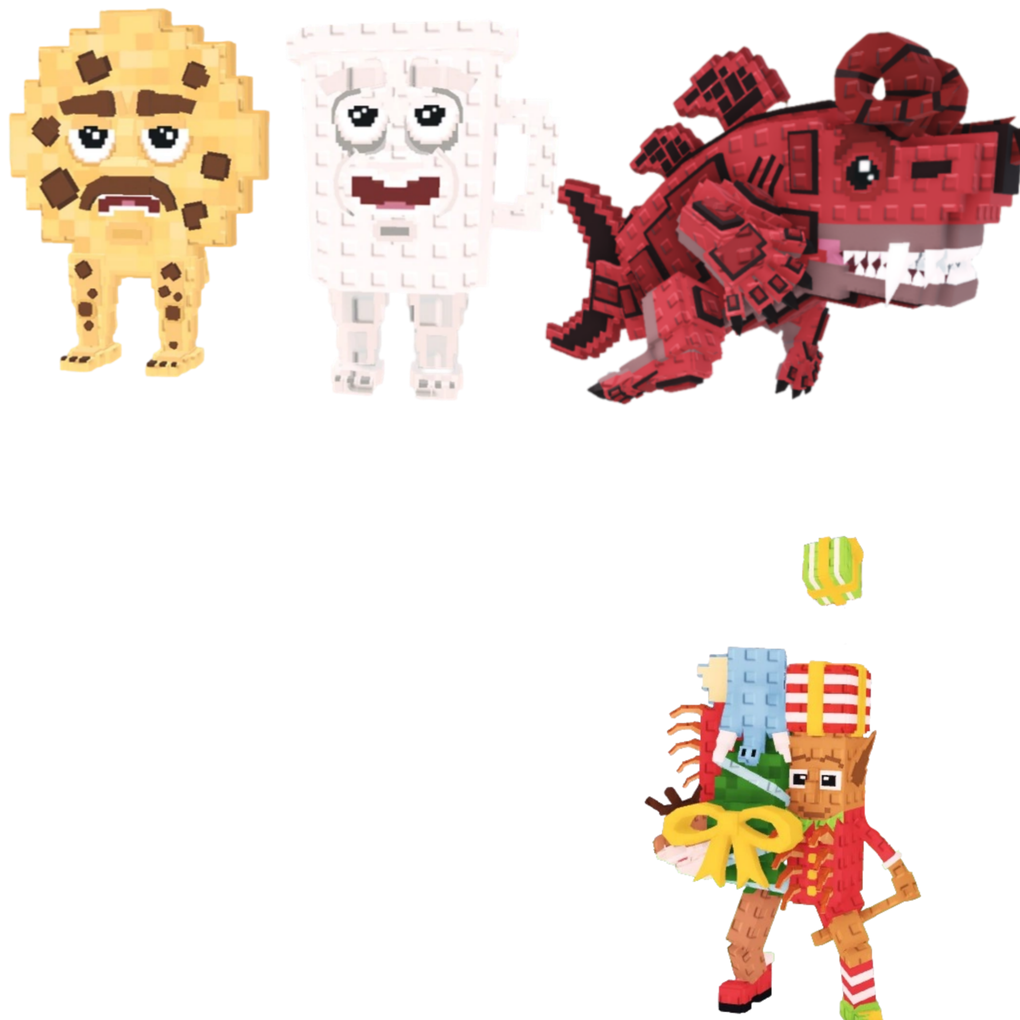 [BUNDLE] - 🧅 1x Cooki and Milki 🧅 1x Eviledon 🧅 1x La Jolly Grande