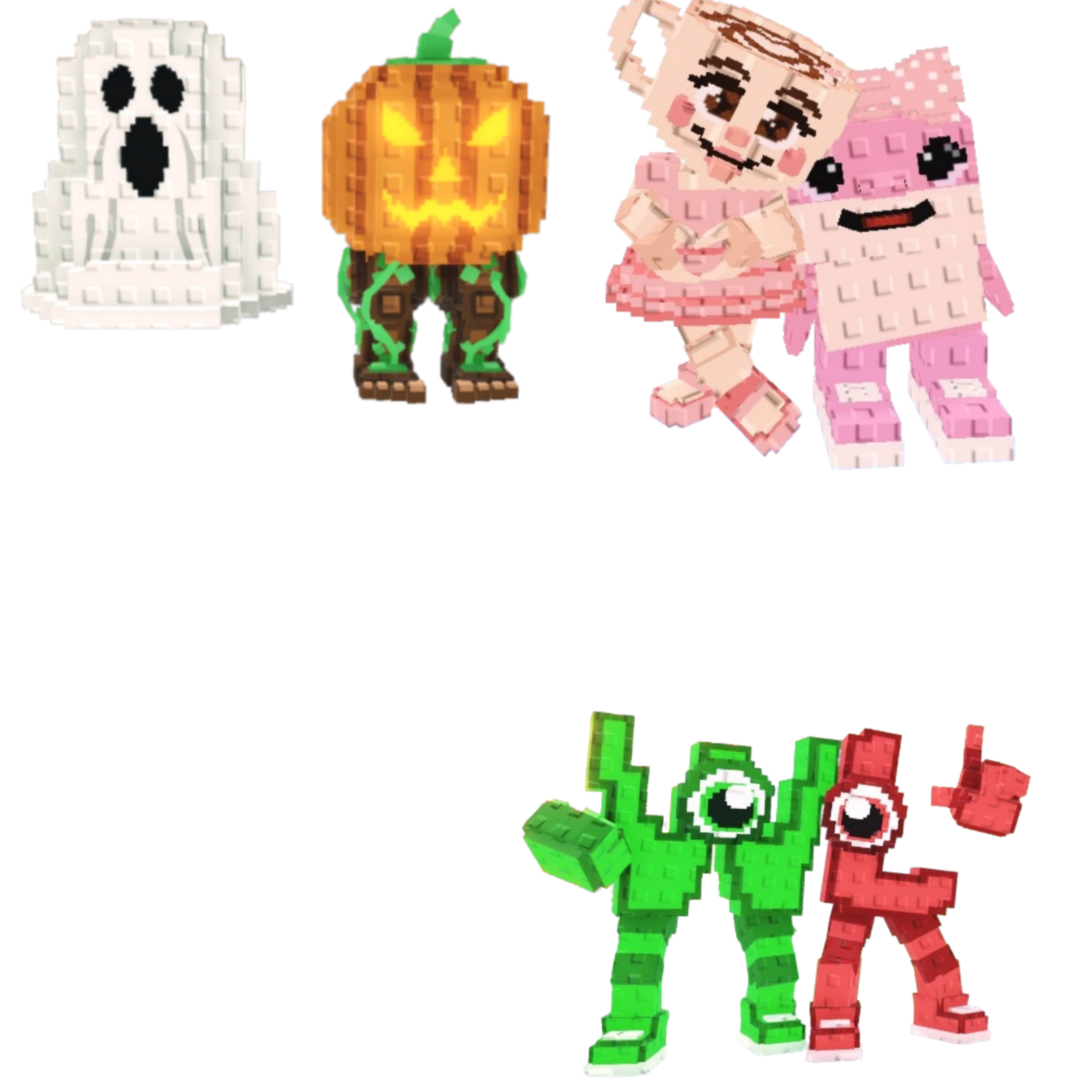 [BUNDLE] - 😲 1x Spooky and Pumpky 😲 1x W or L (WorL) 😲 1x Las Sis
