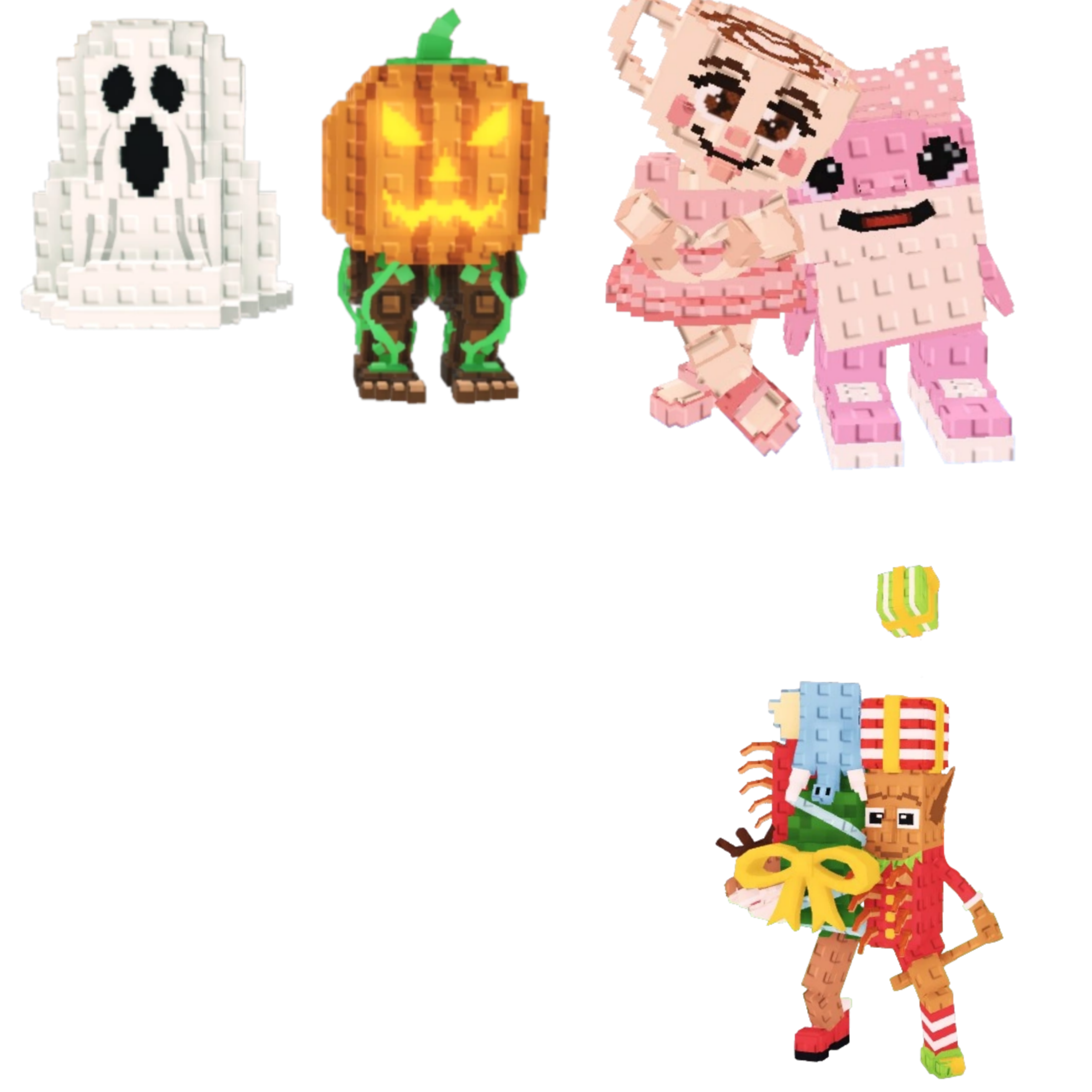 [BUNDLE] - 😳 1x Spooky and Pumpky 😳 1x Las Sis 😳 1x La Jolly Grande