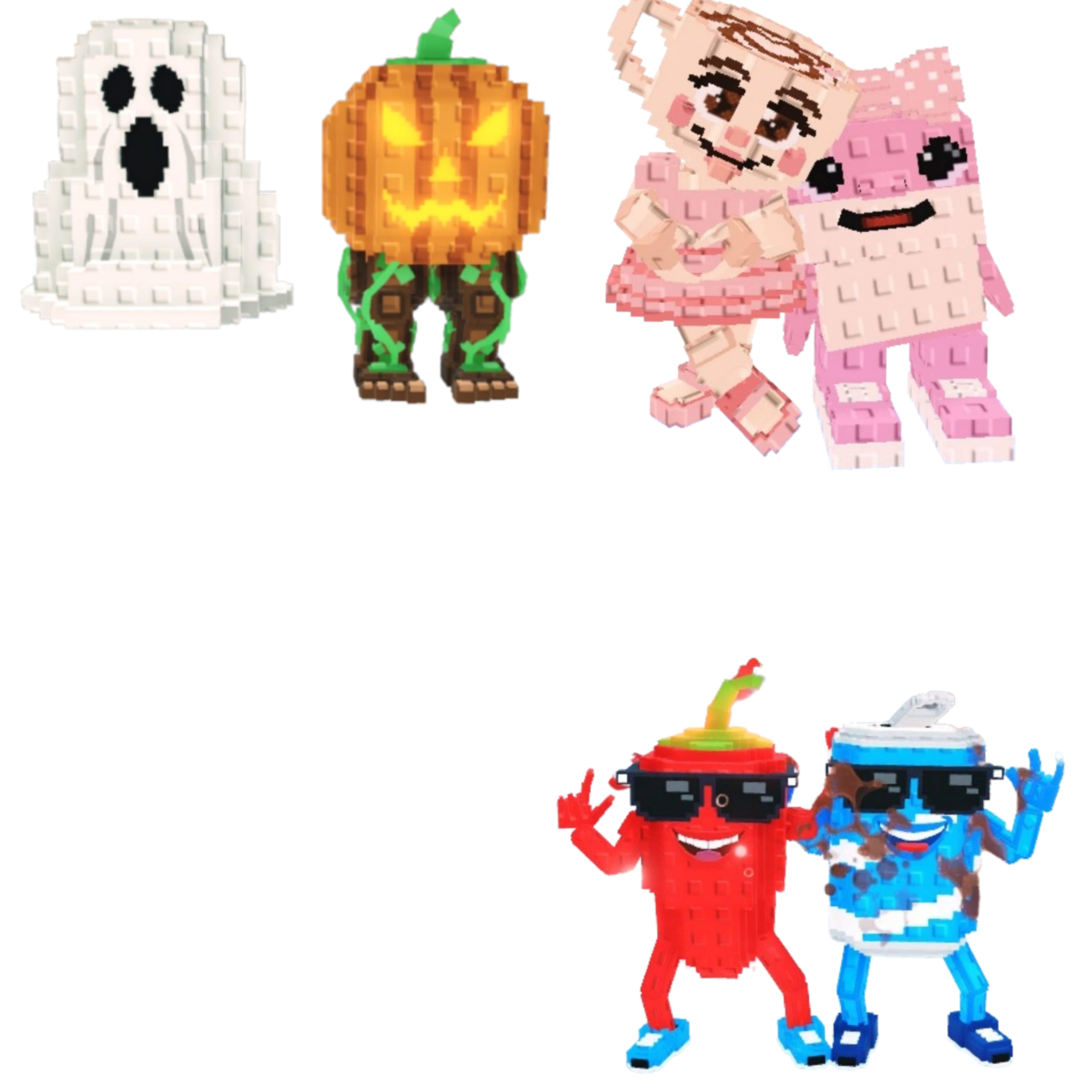 [BUNDLE] - 😦 1x Spooky and Pumpky 😦 1x Swaggy Bros 😦 1x Las Sis