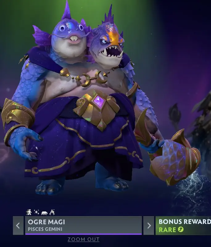✧・゚:*✧ Dota 2 Items: Pisces Gemini Set for Ogre Magi ✧・゚:*✧ Final Call to Save ✧・゚:*✧