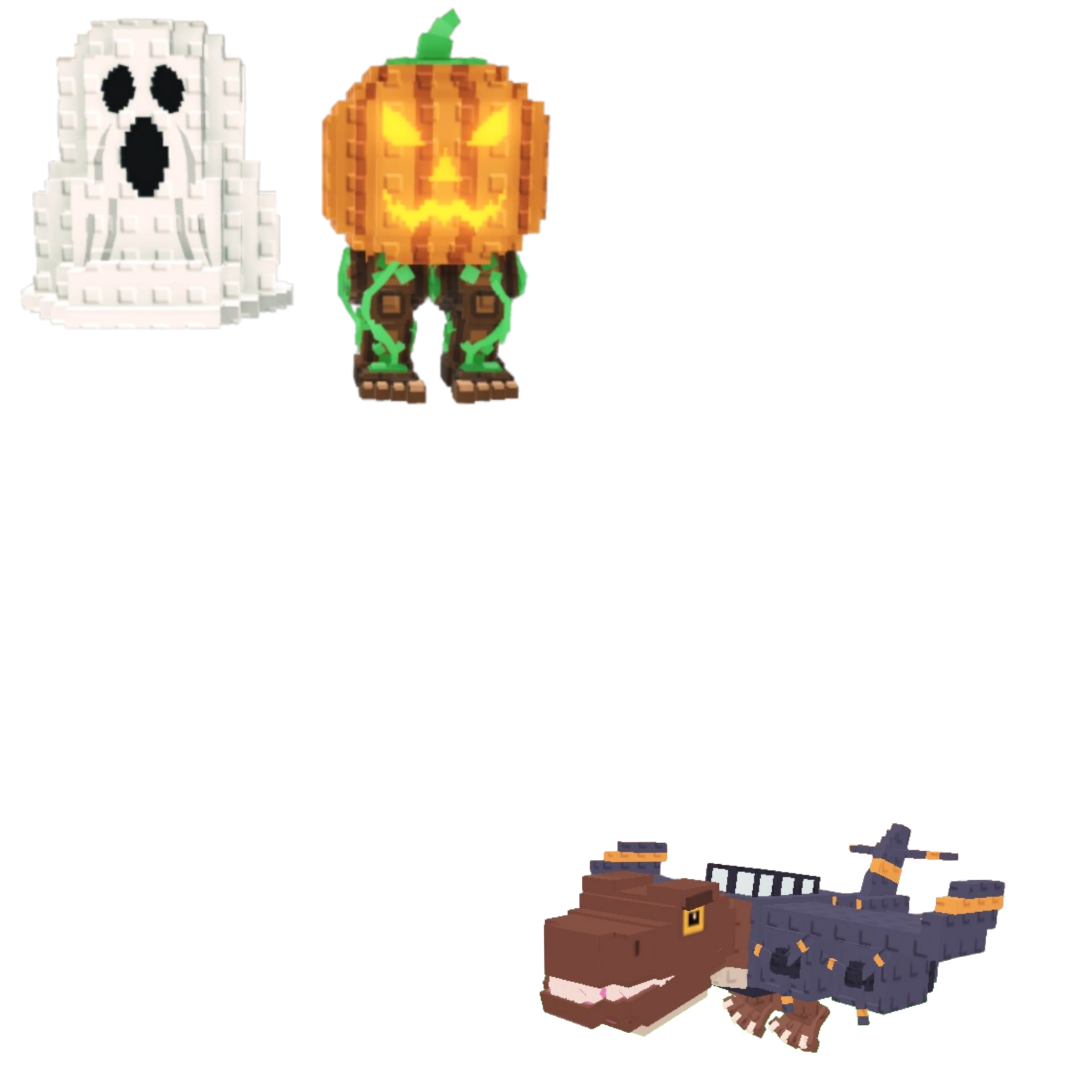 [BUNDLE] - 😧 1x Spooky and Pumpky 😧 1x Nuclearo Dinossauro