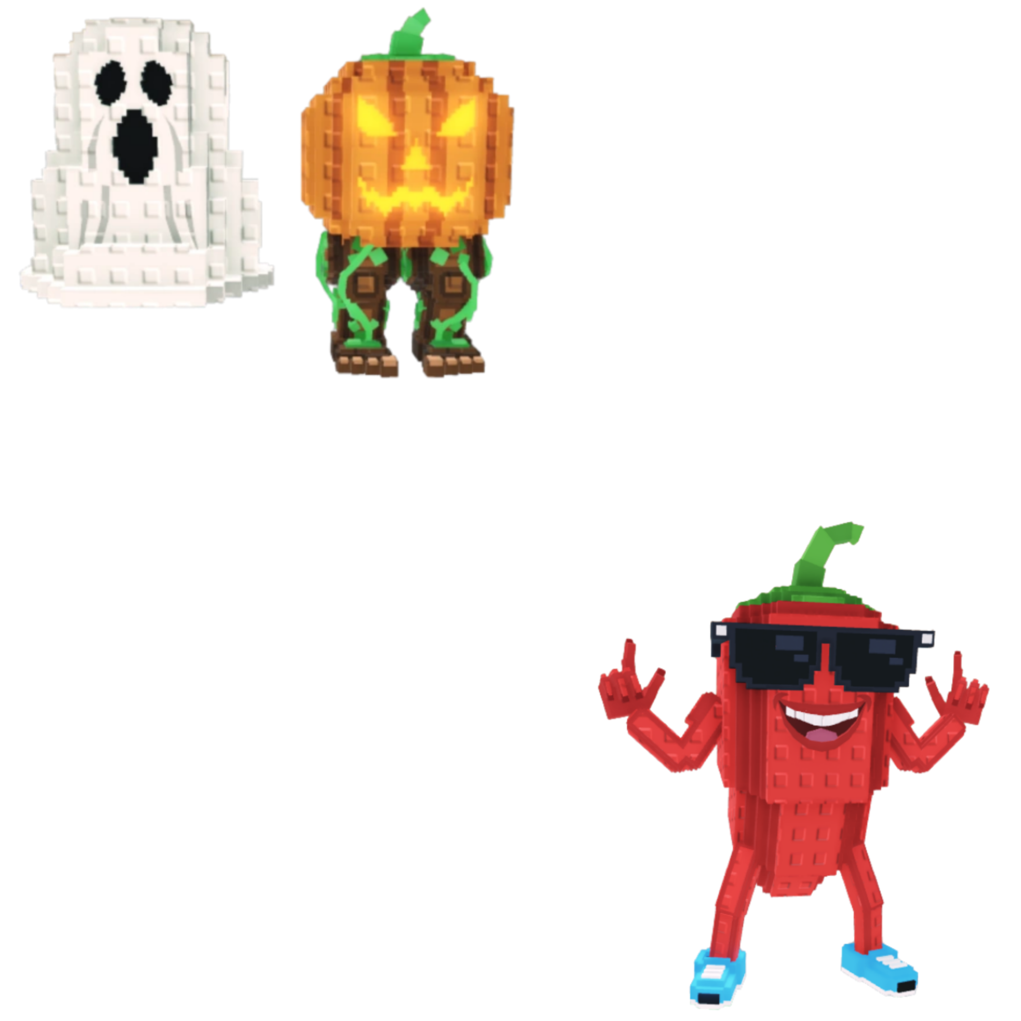 [BUNDLE] - 😱 1x Spooky and Pumpky 😱 1x Chillin Chili