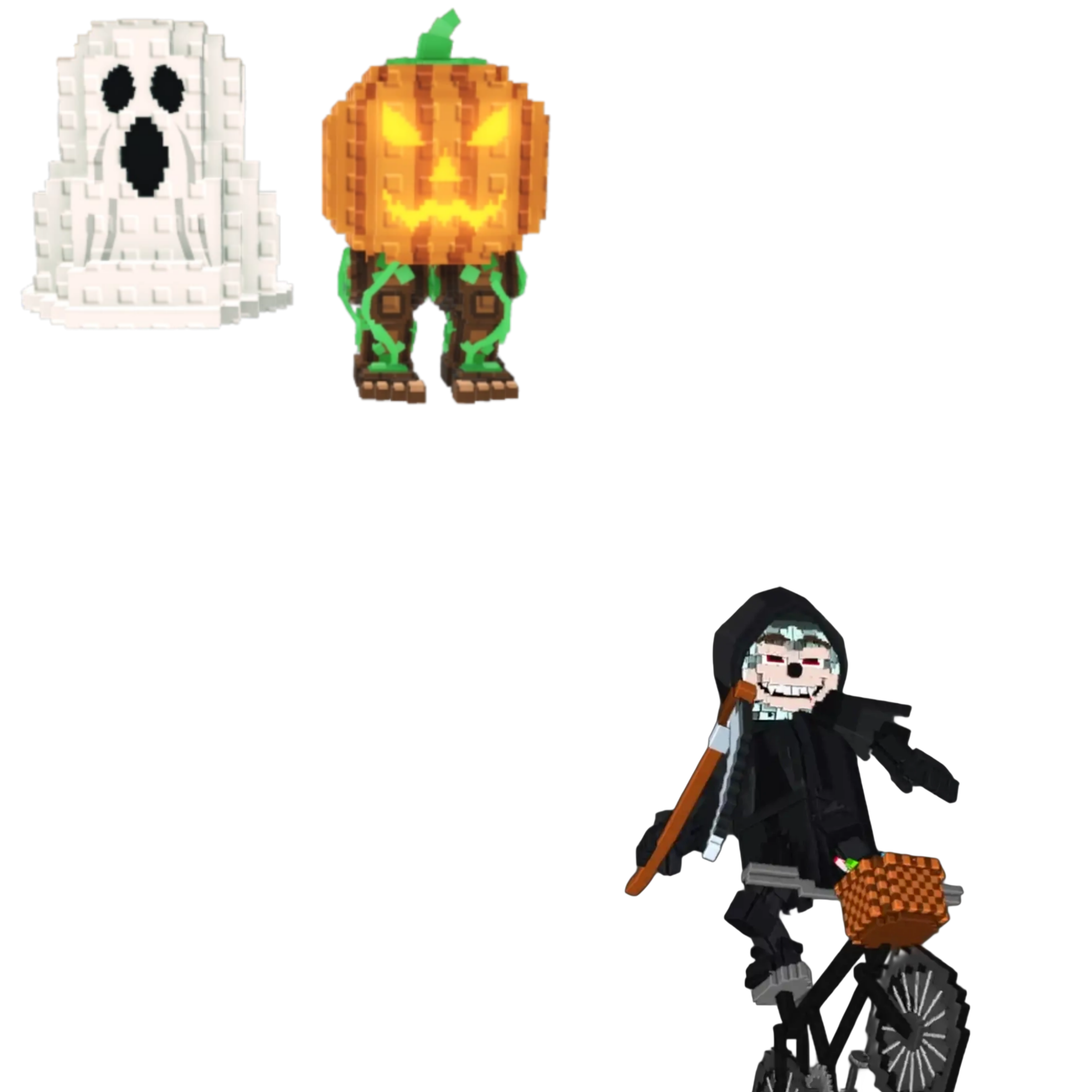[BUNDLE] - 😤 1x Spooky and Pumpky 😤 1x Mieteteira Bicicleteira