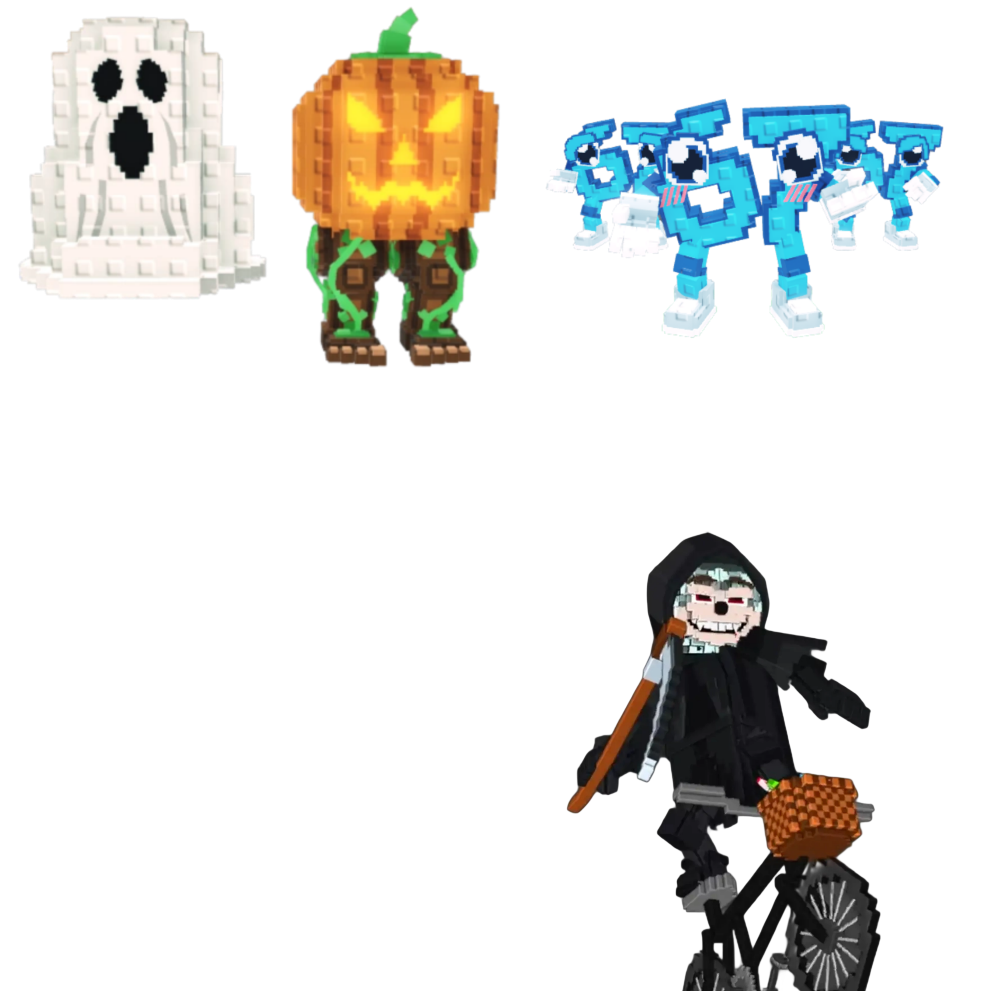 [BUNDLE] - 😈 1x Spooky and Pumpky 😈 1x Los 67 (Six Seven) 😈 1x Mieteteira Bicicleteira