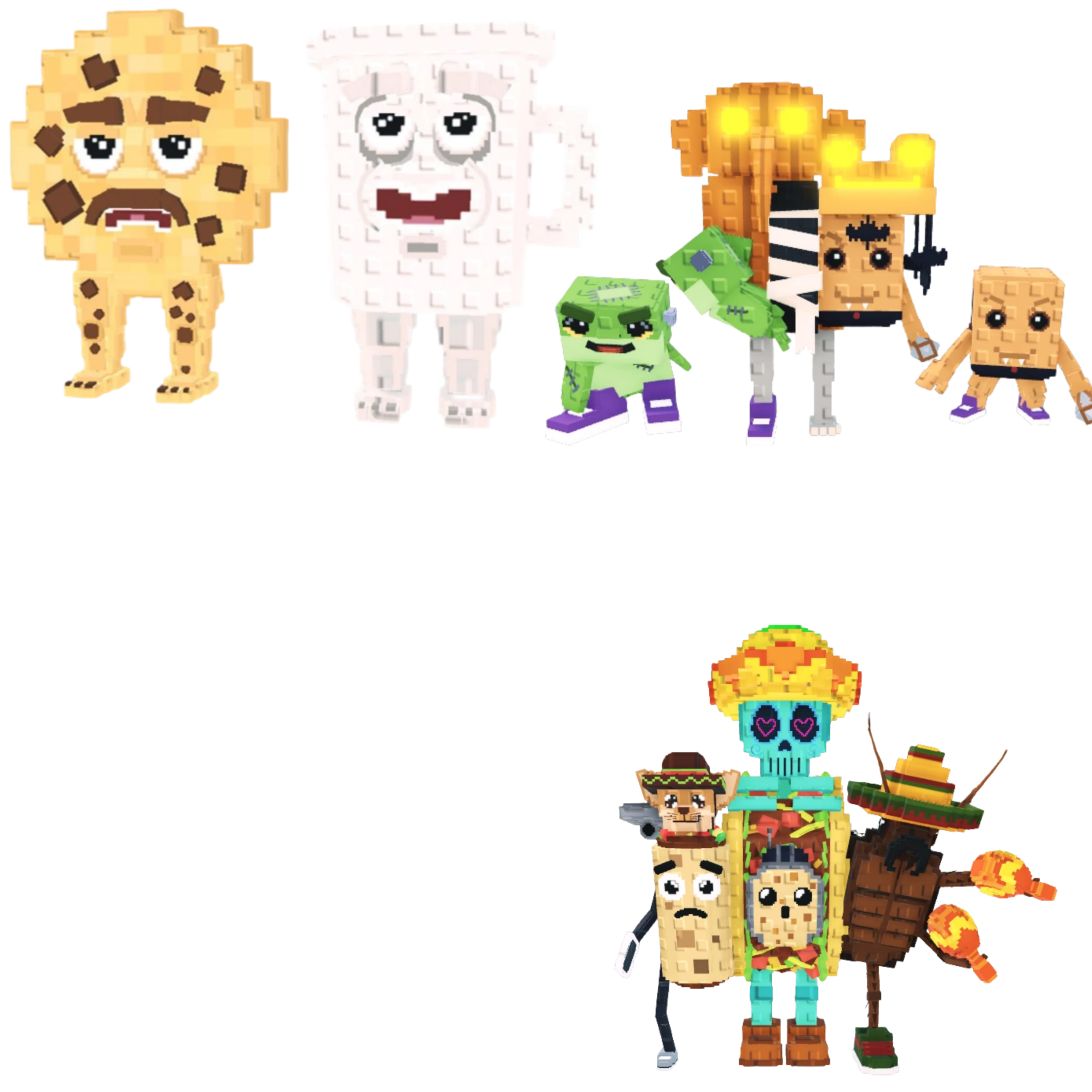 [BUNDLE] - 🥓 1x Cooki and Milki 🥓 1x La Taco Combinasion 🥓 1x Los Spooky Combinasionas