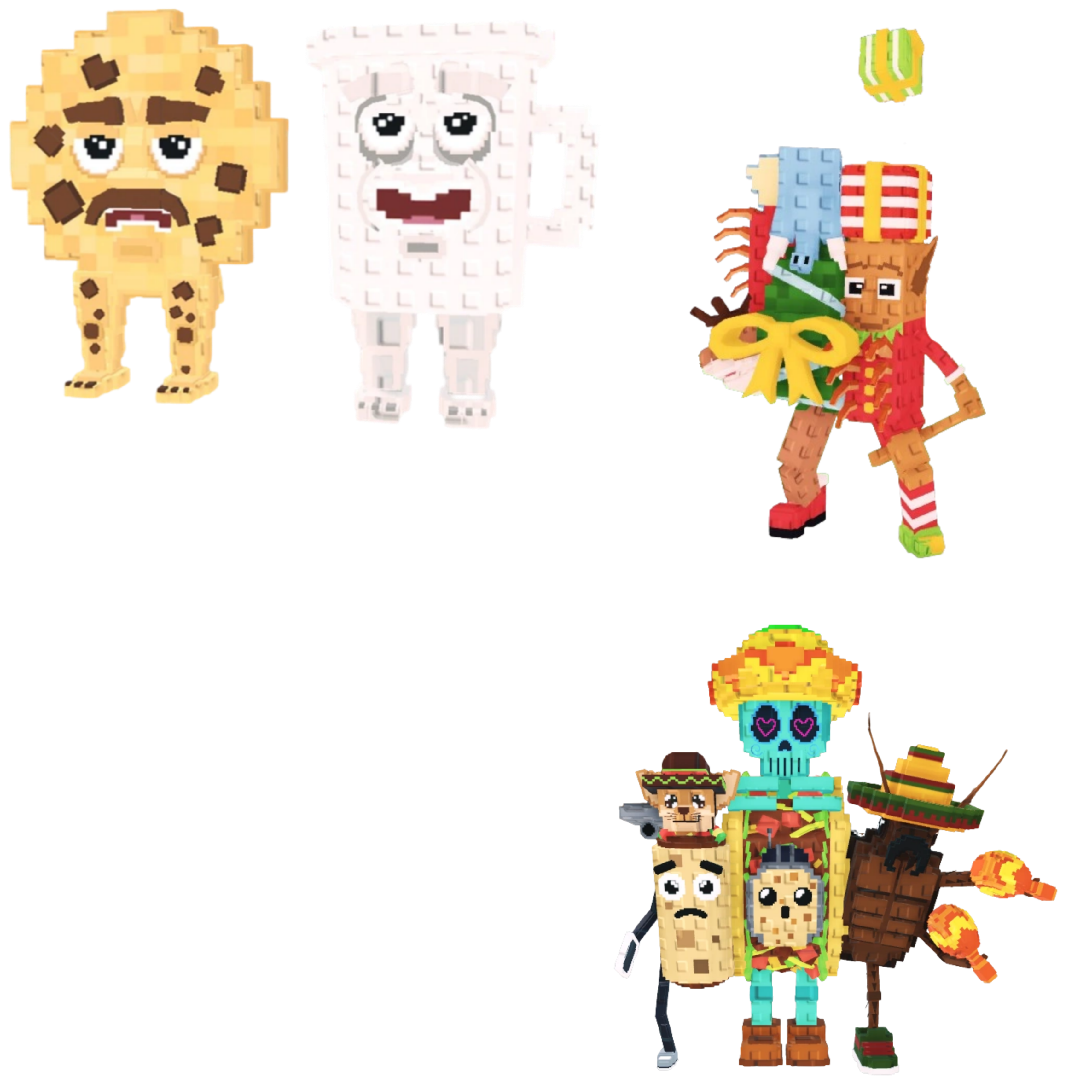 [BUNDLE] - 🍟 1x Cooki and Milki 🍟 1x La Taco Combinasion 🍟 1x La Jolly Grande