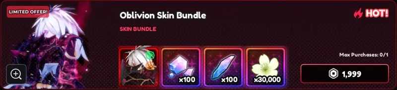 ✧・゚:*✧ Roblox Anime Vanguards: Oblivion Skin, Unchained Skin, Turning Tides Frame ✧・゚:*✧ Heartbreak Sale ✧・゚:*✧