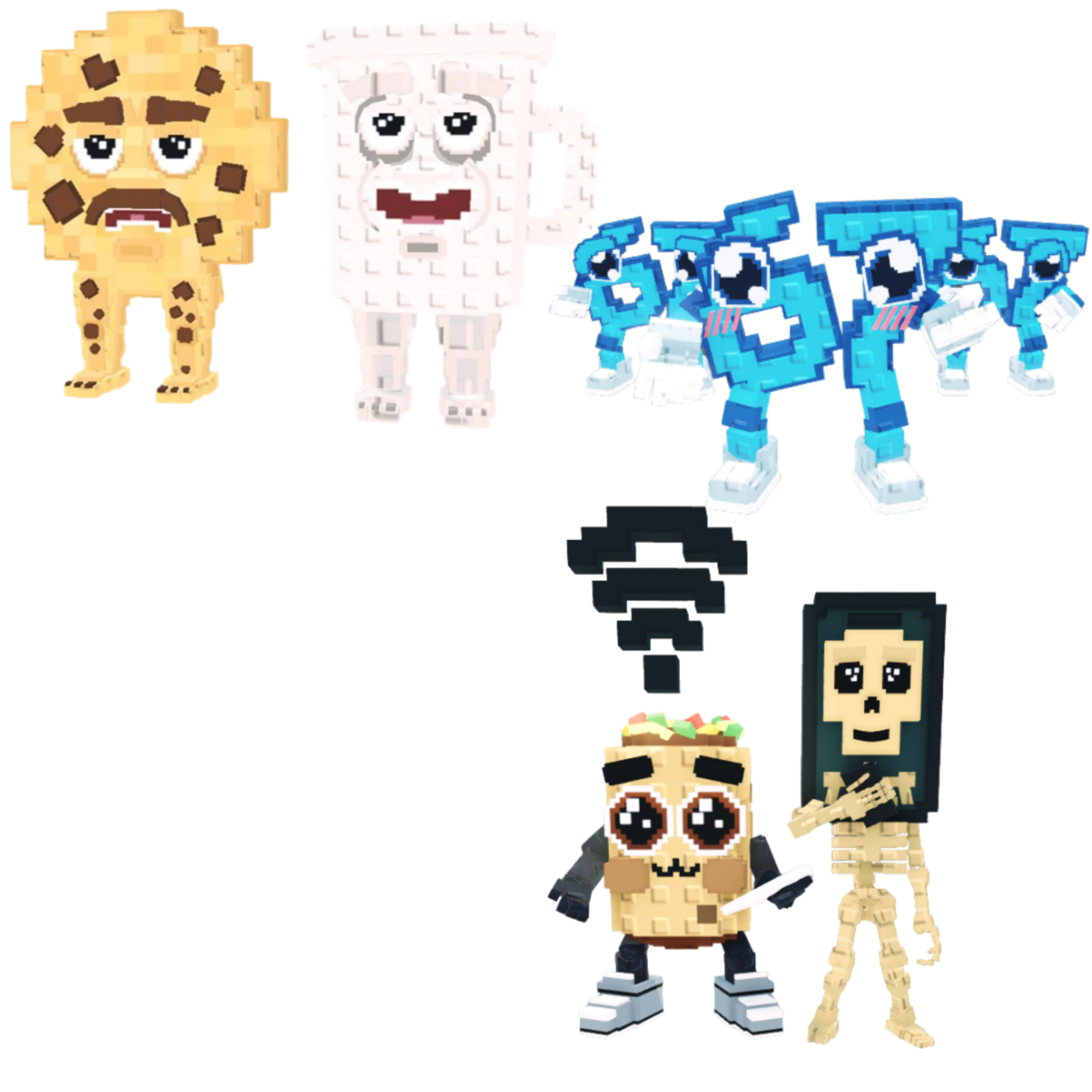 [BUNDLE] - 🧈 1x Cooki and Milki 🧈 1x Los 67 (Six Seven) 🧈 1x Los Mobilis