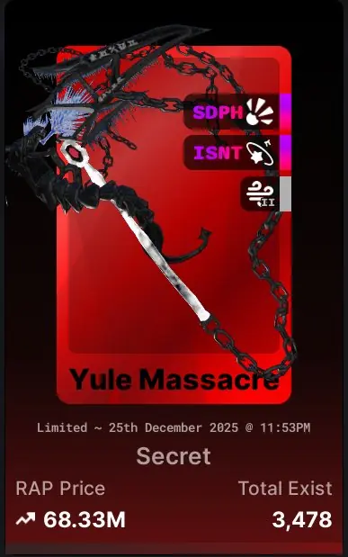 ✧･ﾟ:*✧ Roblox Death Ball - Yule Massacre Skin ✧･ﾟ:*✧ Sunshine & Savings ✧･ﾟ:*✧