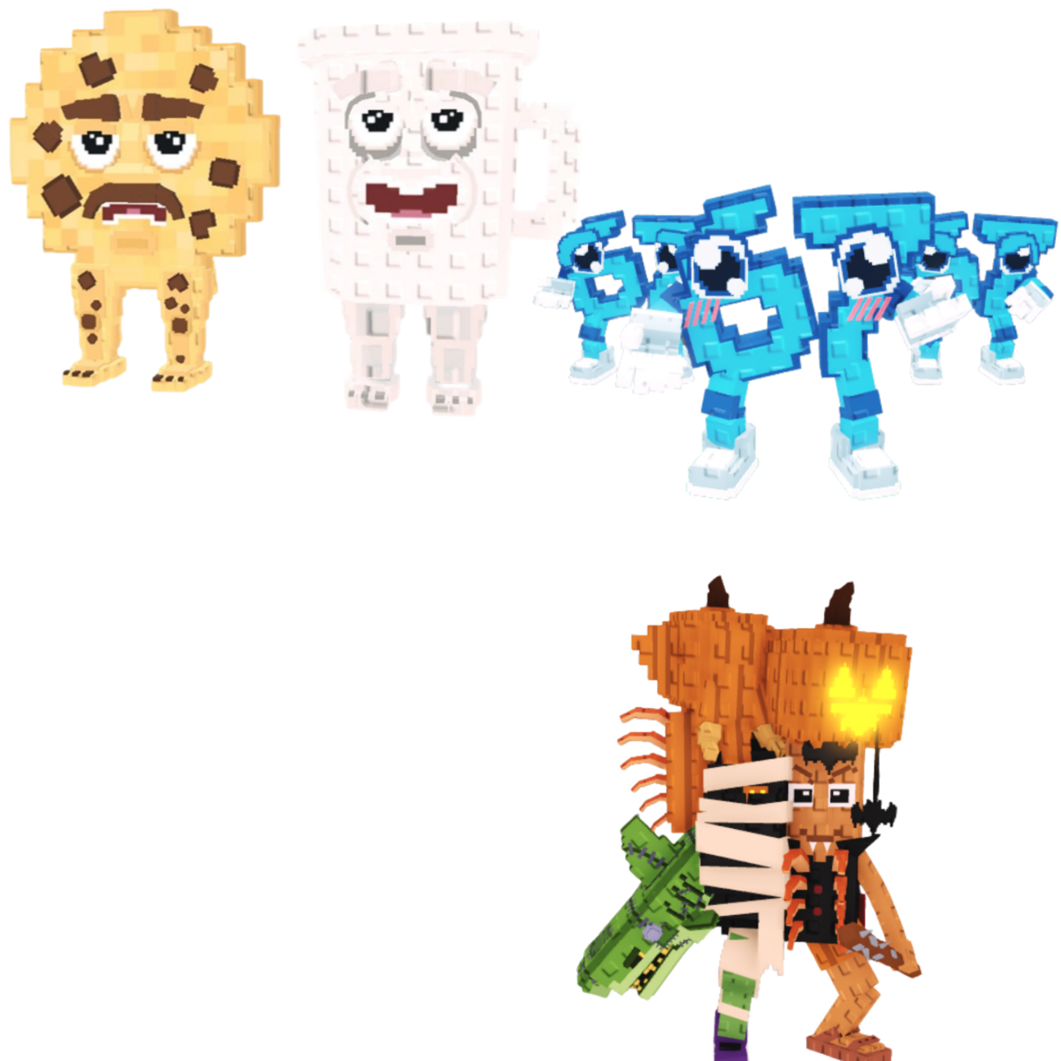 [BUNDLE] - 🧈 1x Cooki and Milki 🧈 1x Los 67 (Six Seven) 🧈 1x La Spooky Grande